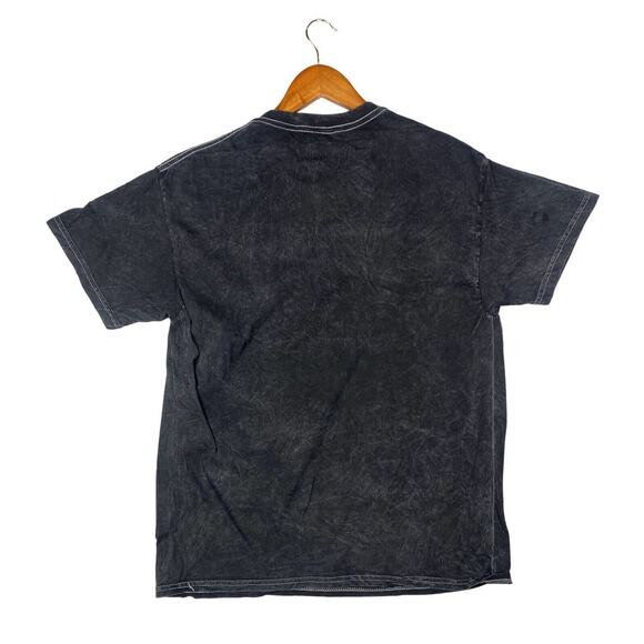 Nirvana Vintage Style Smile Back Short Sleeve Unisex T Shirt Crew Neck L Black - Picture 9 of 15